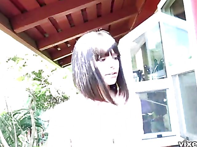 Cowgirl and reverse cowgirl POV with Violet Starr