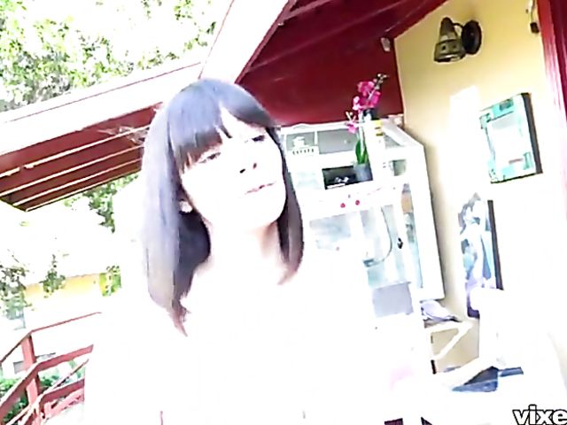 Cowgirl and reverse cowgirl POV with Violet Starr