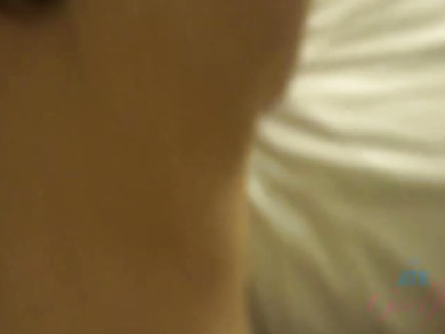 Small boob girlfriend POV banging in bed