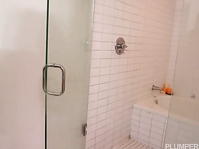 Big tits BBW Angel Deluca interracial fuck