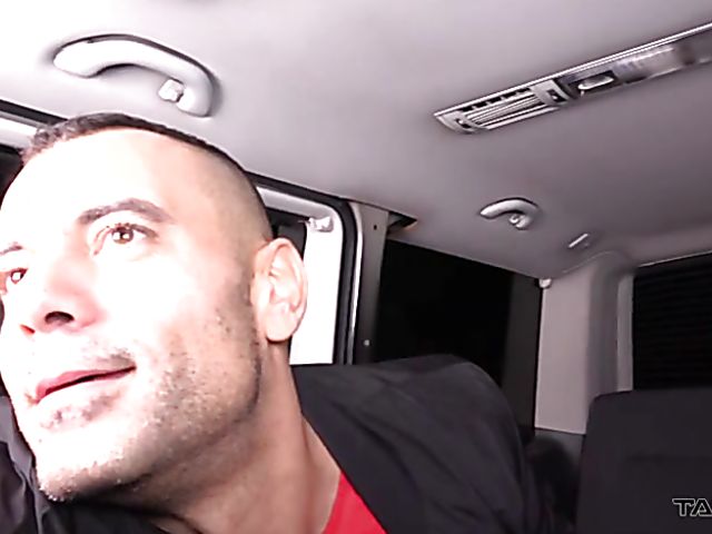 Amateur car sex with slutty Cherry Kiss