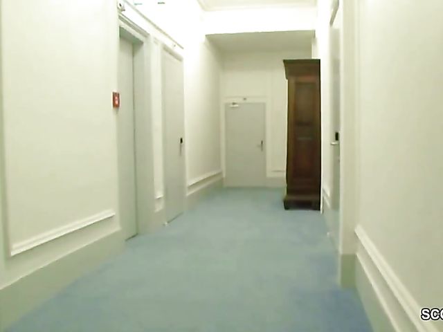 Busty slut has sex with a lucky boy and makes him explode