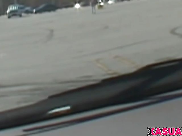 Blonde slut gets picked up and pounded