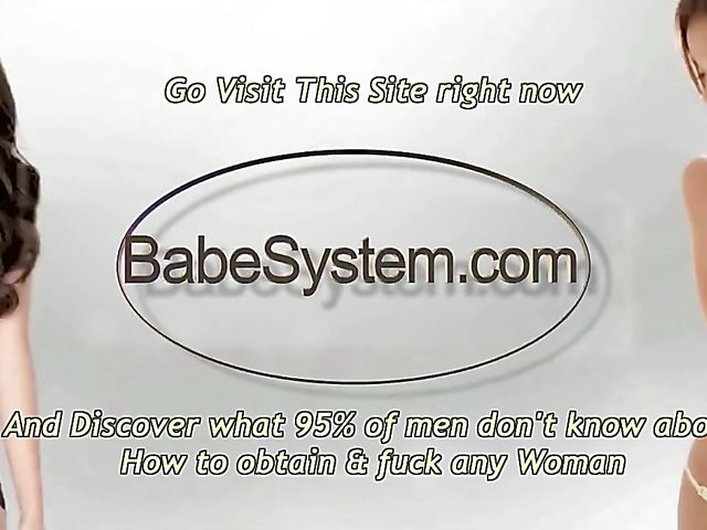 Pigtails teen DP with two bad boys and facial