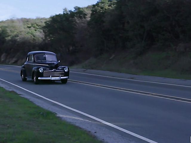 Natural teen Lily Jordan fucked in bed in retro style