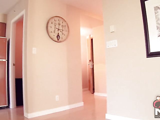 Busty redhead mom gets dildoed from your point of view