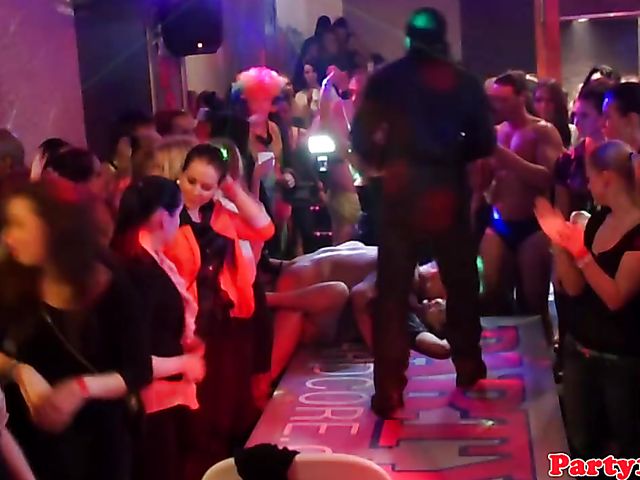 Party hardcore with blind drunk euro sluts