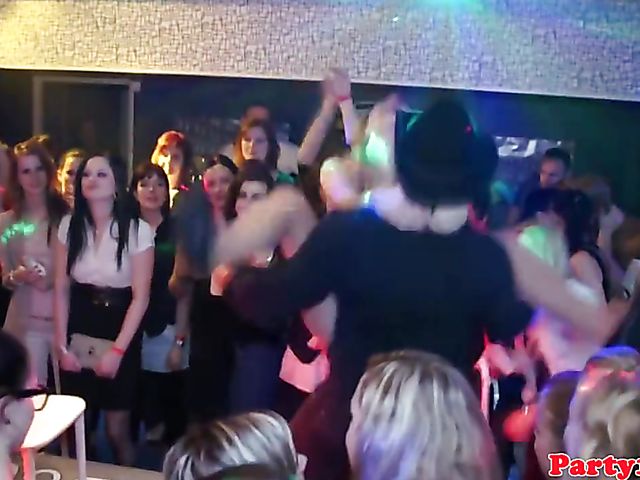 Party hardcore with blind drunk euro sluts