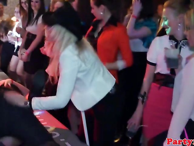 Party hardcore with blind drunk euro sluts