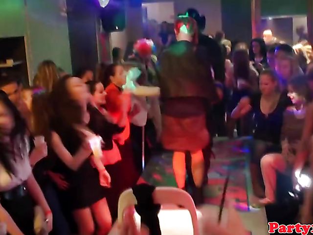 Party hardcore with blind drunk euro sluts