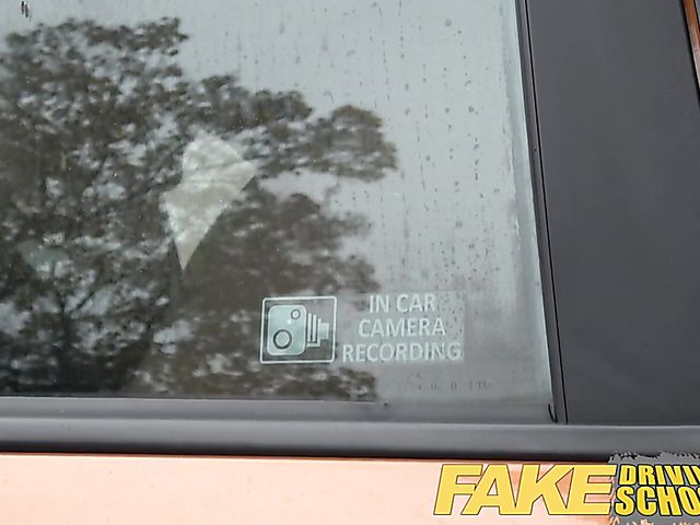 Ella Hughes and Jasmine Jae  share cock in the car