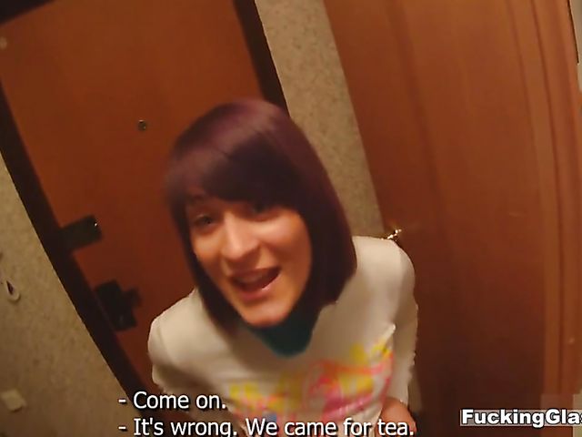 Russian amateur gets pounded in POV