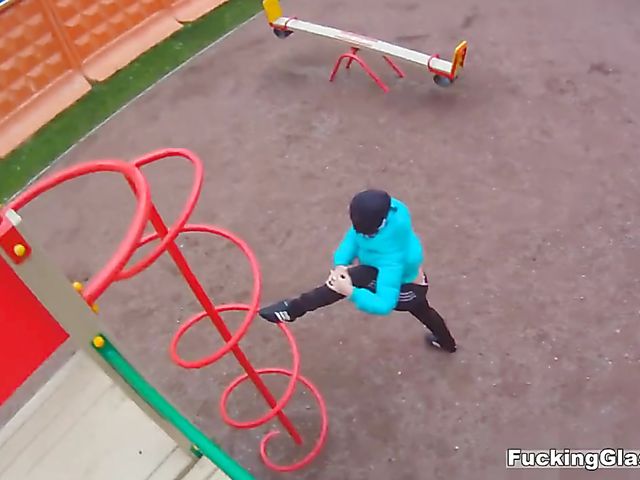 Russian amateur gets pounded in POV