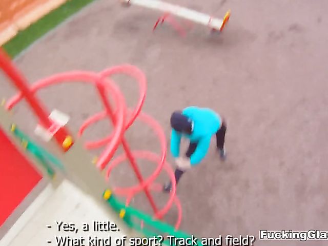 Russian amateur gets pounded in POV