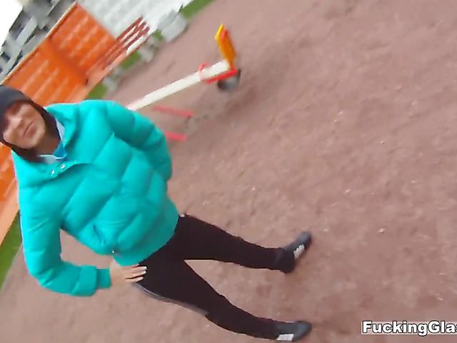 Russian amateur gets pounded in POV