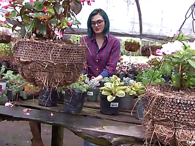 Amateur latina with glasses Clara Lucia gets down and dirty