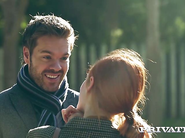 Orgy party with a lovely redhead girl