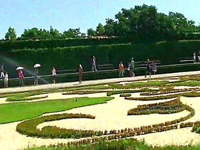 Glamorous blonde walks around outside naked in public