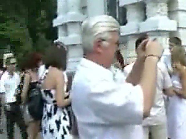 Hot chicks get crazy and naked in public