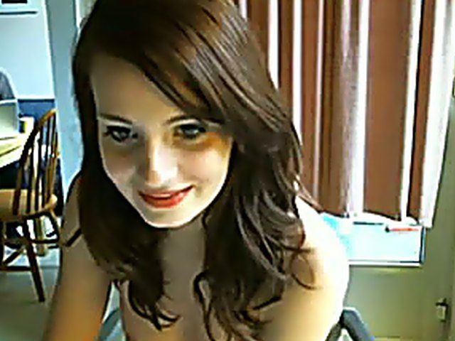 Super slut watches herself getting fucked doggy style