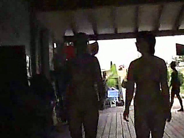 Hot scenes with naked sluts posing in public