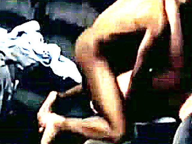 White brunette gets fucked by a black dick