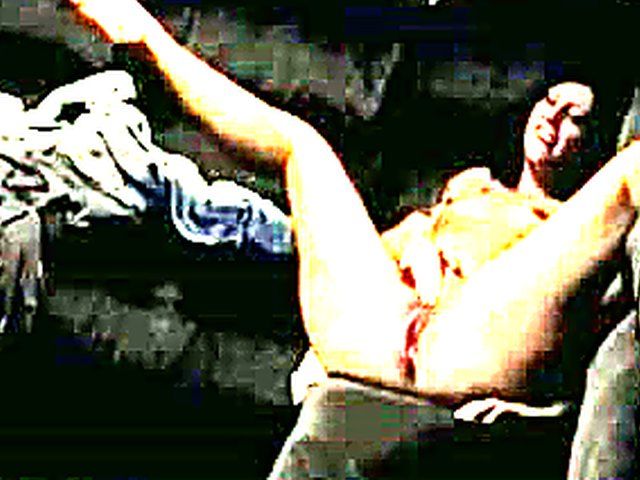 White brunette gets fucked by a black dick