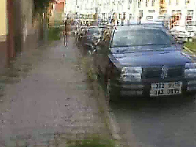 Stunning brunette gets to hot to handle