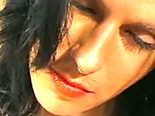 French babe gets her legs covered in cum