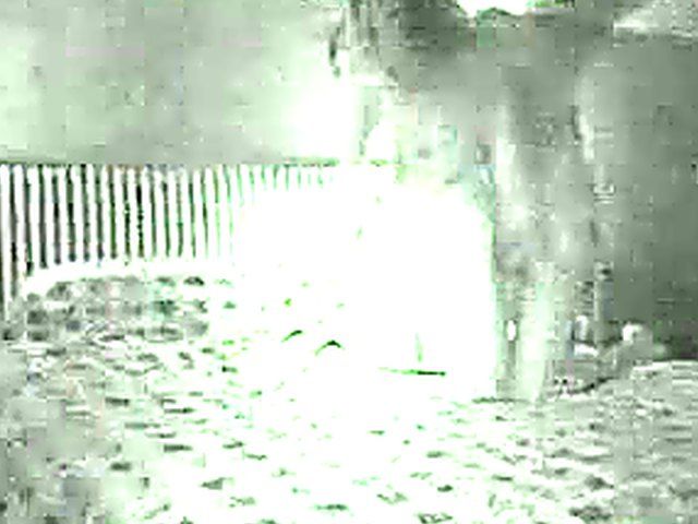 Horny French couple film themselves fucking at night