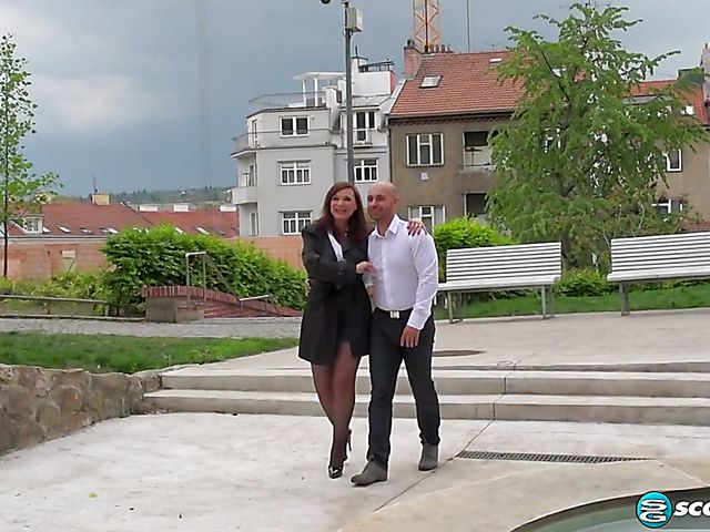 Huge tits mature woman Michaela OBrilliant gets her pierced cunt fucked