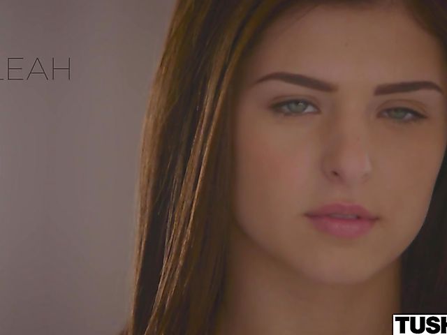 Step brother anal fucks cute Leah Gotti