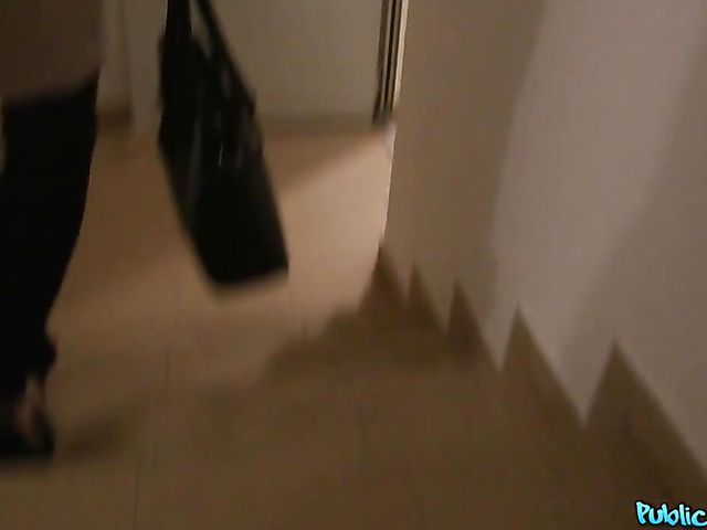 Blonde slut Christina Shine shows her boobs and takes a cock