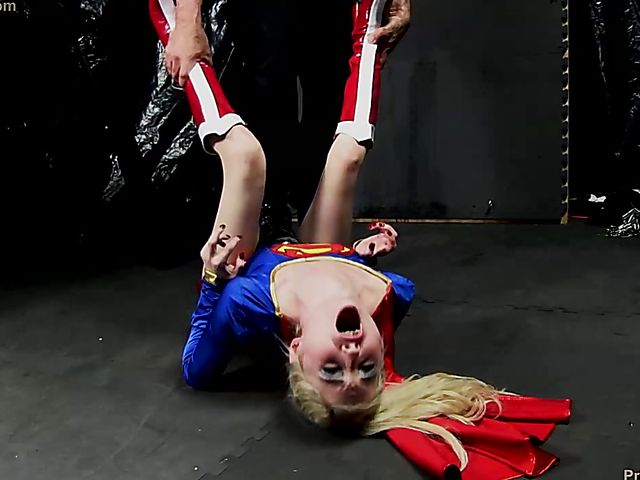 Petite super girl Piper Perri bound and fucked