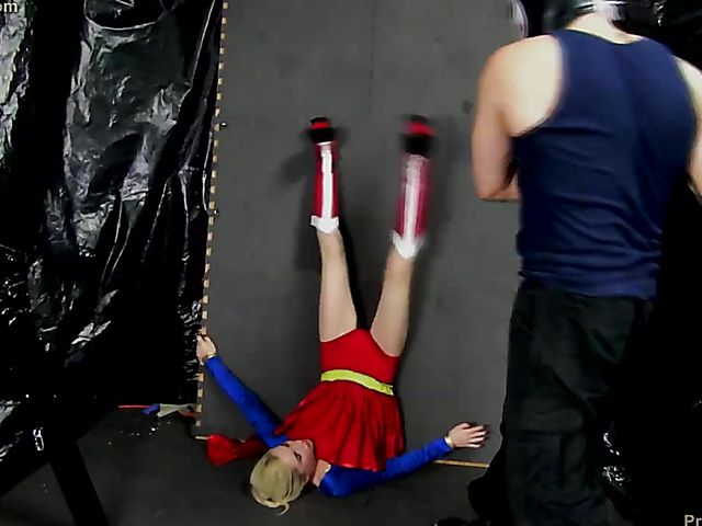 Petite super girl Piper Perri bound and fucked