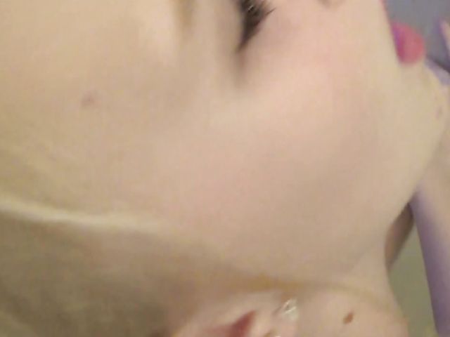 Young step sister sucks in the bathroom and gets fucked