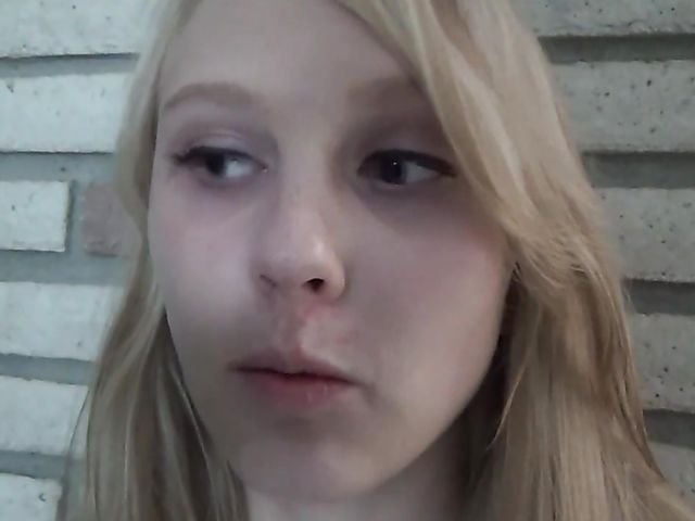 Young step sister sucks in the bathroom and gets fucked