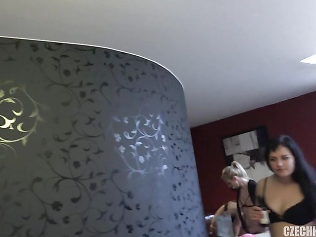 Czech Harem orgy with horny as hell amateurs
