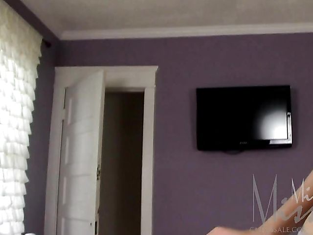 Big tit lady uses a fake vagina for a hand job