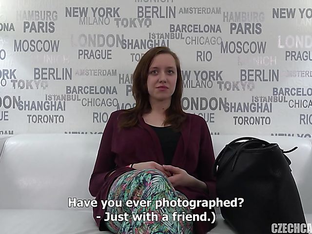 Czech girl Zuzanas first porn experienced