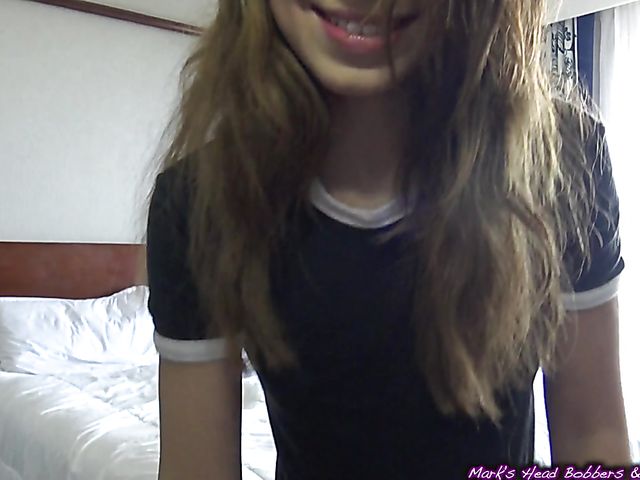 Hottie gets fucked from behind after handjob