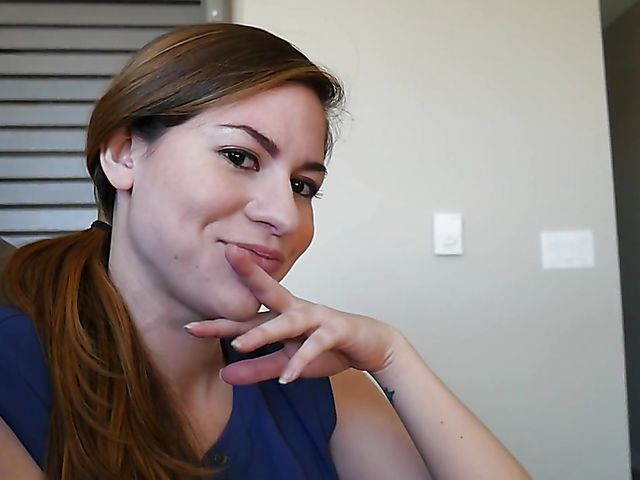 Perfect boobed Ashley Alban deepthroat gagging