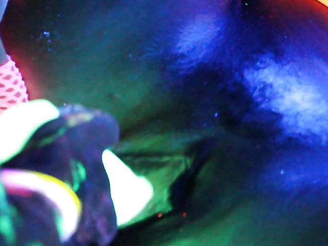 Crazy lesbian girls going wild in the dark