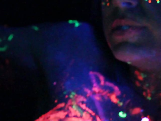 Crazy lesbian girls going wild in the dark