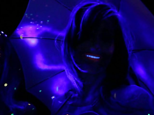 Crazy lesbian girls going wild in the dark