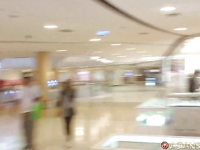 Red-haired Asian slut next door Wan takes on cock