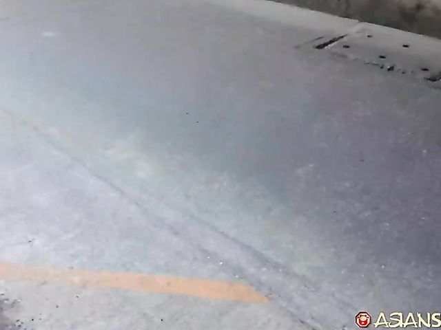 Red-haired Asian slut next door Wan takes on cock