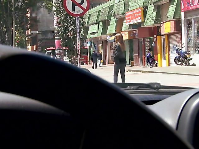 Hot latina with a tight hole takes a cock