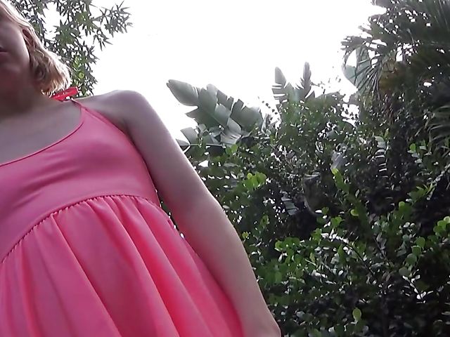 Cute teen Chloe wants that meat