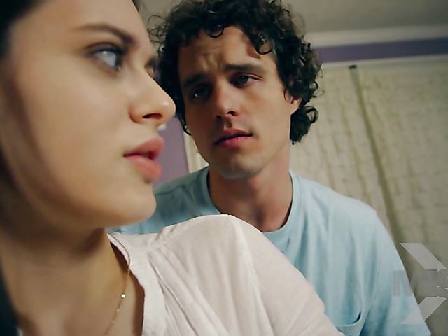 Big eyed brunette teen Lana Rhoades gets horny